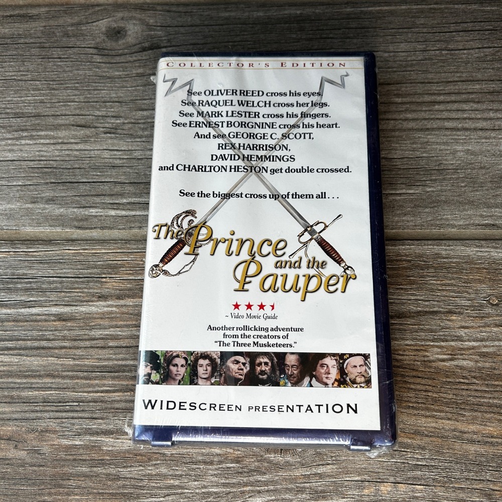 The Prince and the‎ Pauper Collector's Edition Widescreen VHS Movie
